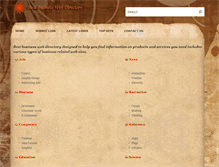 Tablet Screenshot of bestbusinesswebdirectory.com